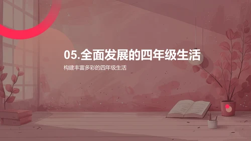 四年级学习全攻略PPT模板