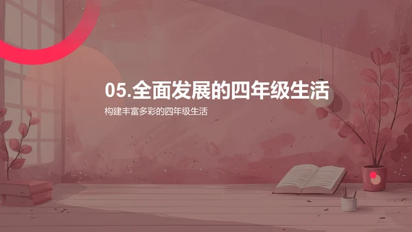 四年级学习全攻略PPT模板