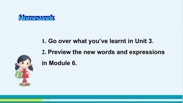 Module 5 Unit 3 教学课件-外语教研版中学英语七年级下