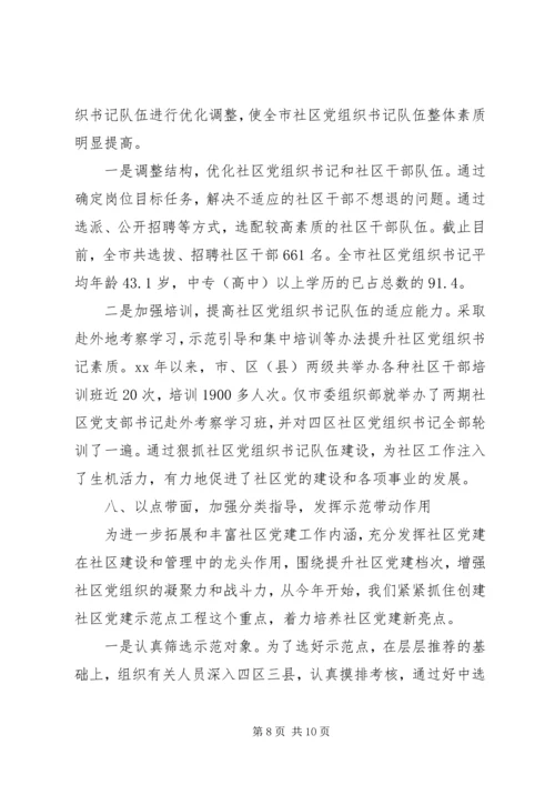 社区党建工作经验汇报材料 (5).docx