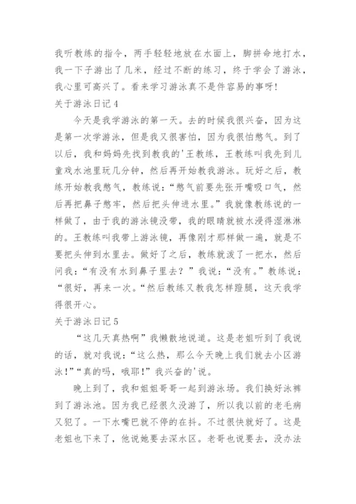 游泳日记.docx