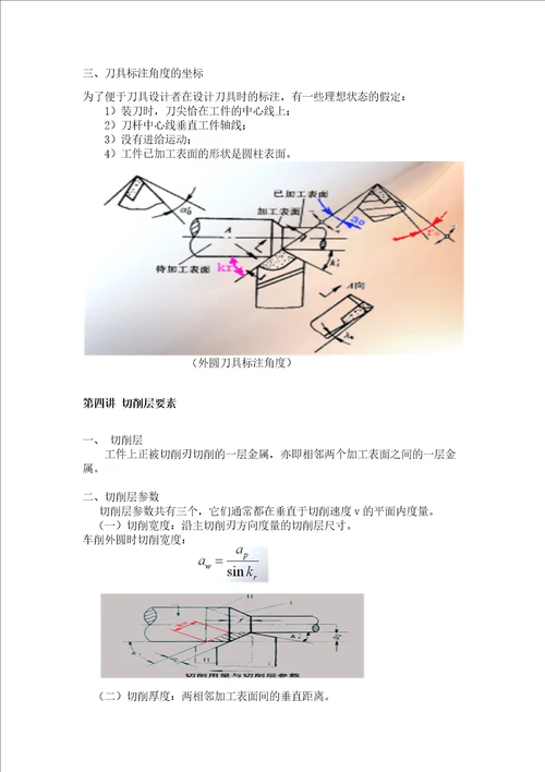 金属切削原理与刀具