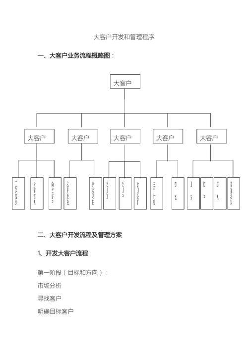 大客户业务流程及管理办法简化版.docx