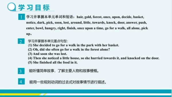 Module 8 Unit 1 教学课件-外语教研版中学英语七年级下