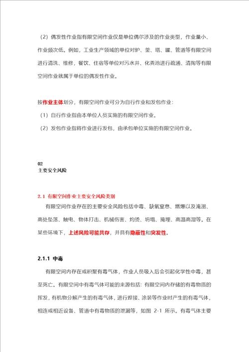 有限空间作业安全指导手册