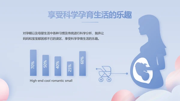蓝色创意科学家庭育儿母婴动态PPT