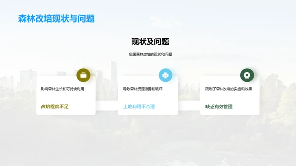 森林改培：挽救绿肺