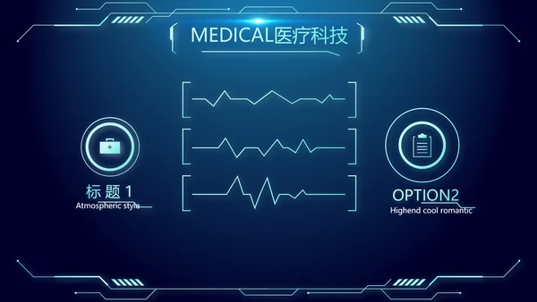 医院医疗科技信息化管理工作总结报告计划动态PPT模板