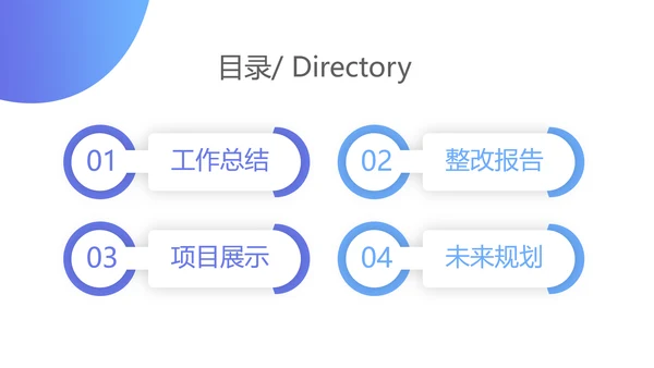 蓝色创意银行厅堂服务动态PPT模板