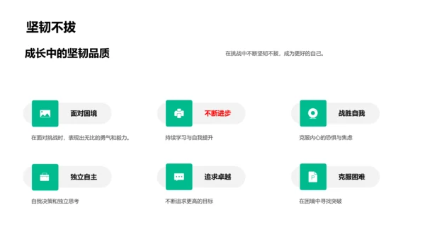 毕业图集分享PPT模板