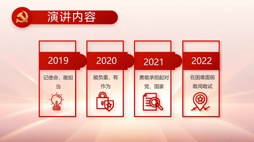 党支部党员大会工作总结汇报动态PPT