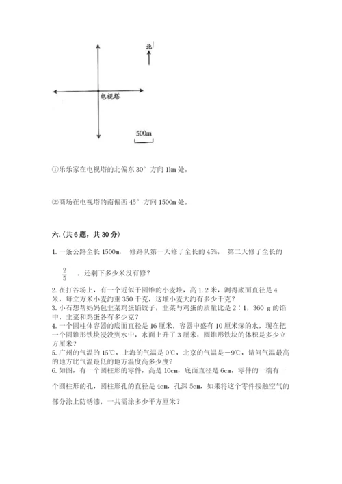 小升初数学综合练习试题及参考答案（突破训练）.docx