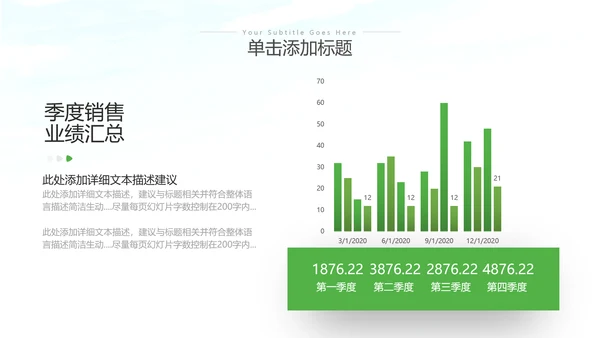 绿色环保生态环境城市绿化工作总结汇报PPT