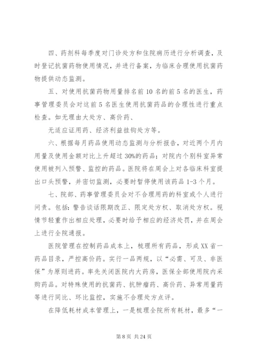 医院药品动态监测和超常预警制度.docx