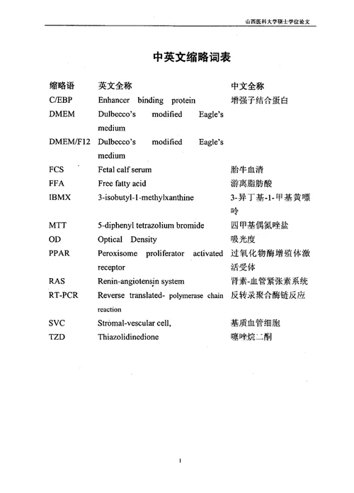 小鼠3T3L1的培养鉴定及小檗碱对其增殖分化的影响