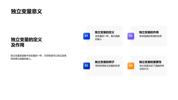 初三数学函数课程PPT模板