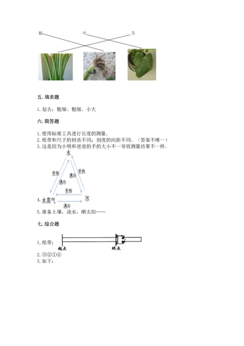 教科版小学一年级上册科学期末测试卷附完整答案【全优】.docx