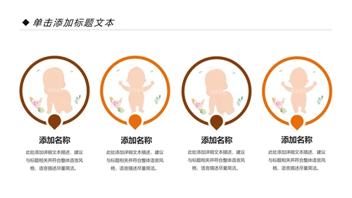 温馨新生儿母婴护理月子中心培训PPT模板