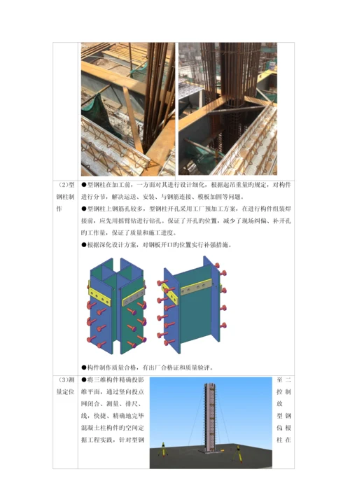 劲性混凝土柱综合施工专题方案模板.docx