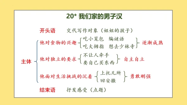第20课 我们家的男子汉（教学课件）