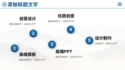 蓝色简约人事工作汇报年终总结述职报告竞聘答辩创意PPT模板