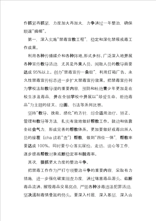 在县禁毒工作会议上的表态发言工作会议表态发言