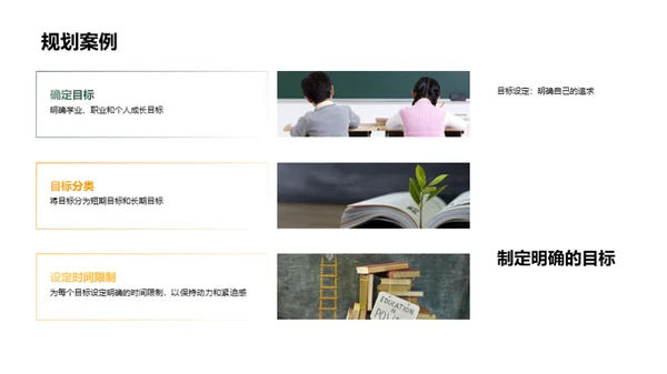 掌控未来 大学生涯规划