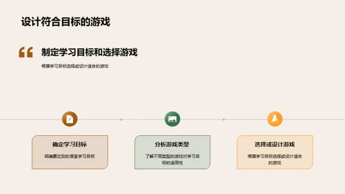 英语课堂游戏化教学