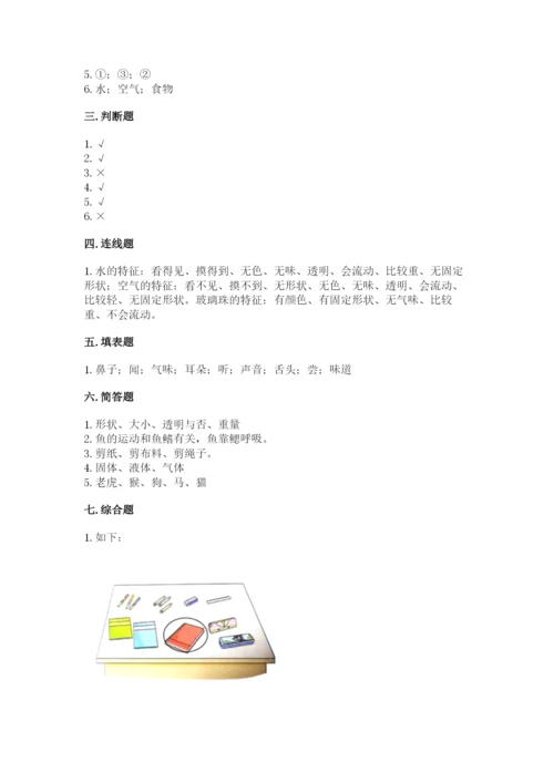 教科版一年级下册科学期末测试卷（研优卷）.docx