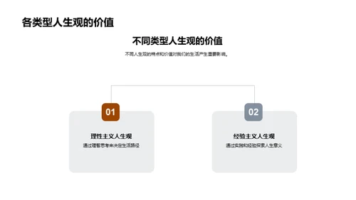 哲学塑造的人生观