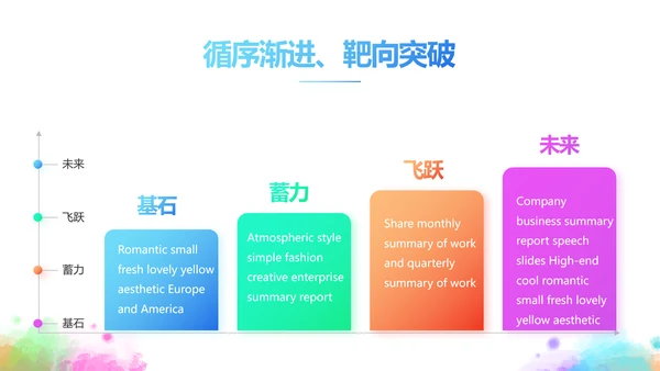 学生会竞选工作总结计划动态PPT模板