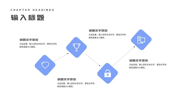 蓝色渐变几何学生毕业论文答辩演讲PPT模板