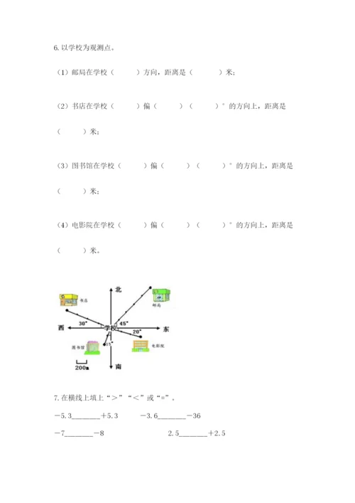 苏教版六年级数学小升初试卷及一套答案.docx