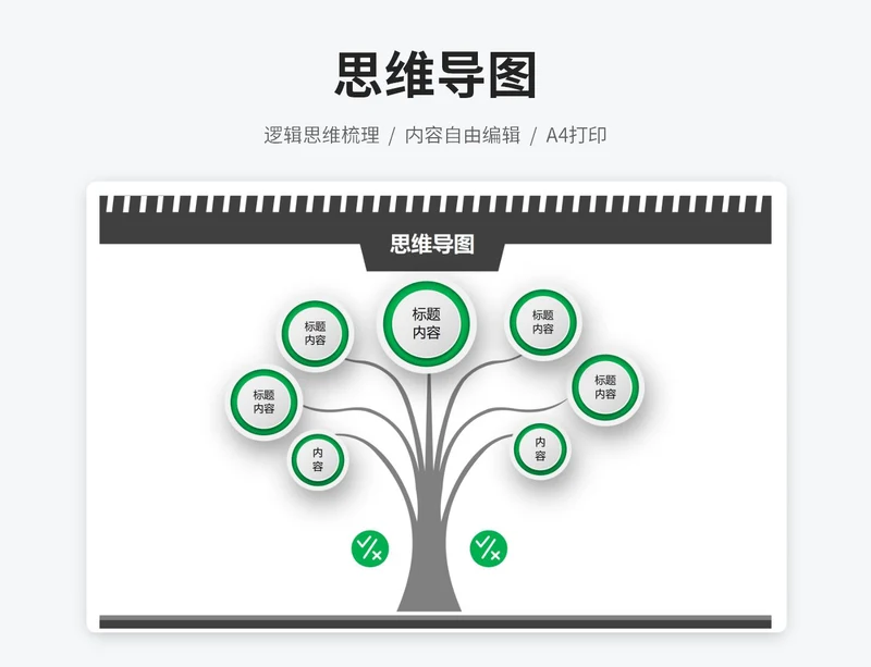 树形思维导图