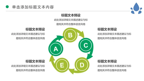 节约保护水资源水利水库水源PPT模板