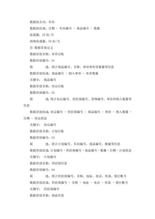 库存管理信息系统专业课程设计.docx