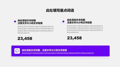 关系页-紫色简约风2项总分关系图