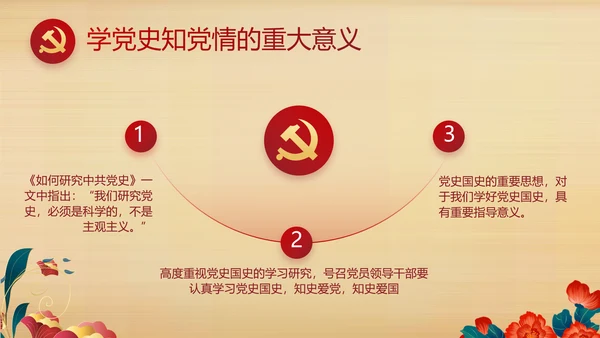 七一党支部党史学习教育工作总结PPT