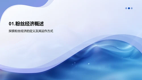 粉丝经济运营PPT模板