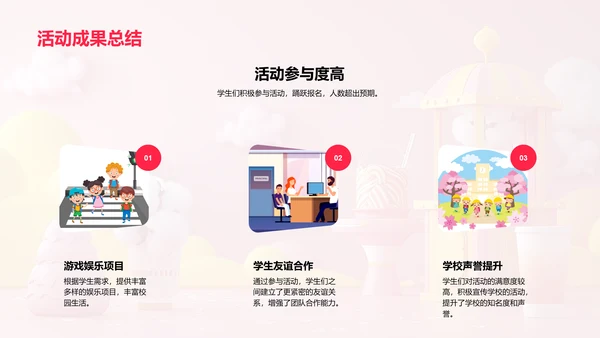 暑期学生嘉年华策划PPT模板