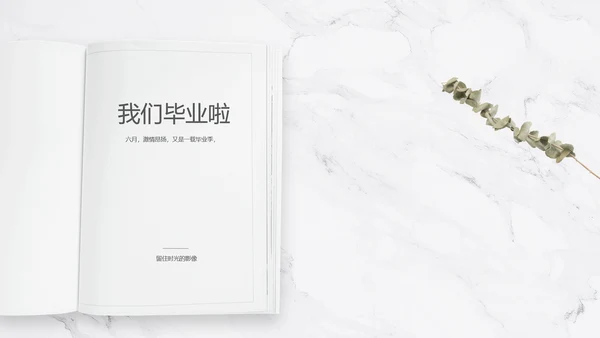 致青春毕业季大学毕业纪念册电子相册动态PPT
