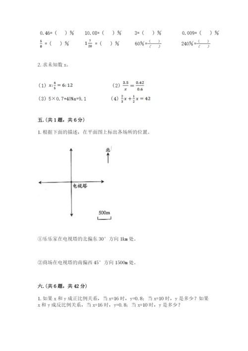 四川省【小升初】2023年小升初数学试卷附答案【典型题】.docx