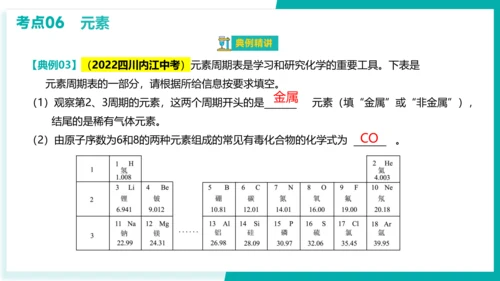 第三单元 物质构成的奥秘【考点串讲课件】(共51张PPT)-2023-2024学年九年级化学上学期期