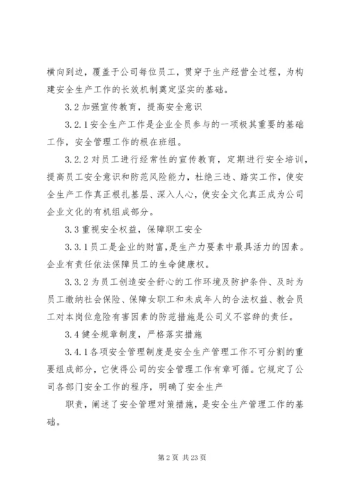 职业安全健康中长期规划及措施.docx