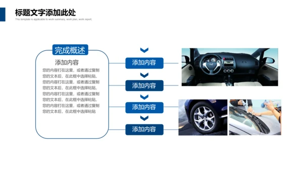 4S店汽车设计制造营销保养PPT模板