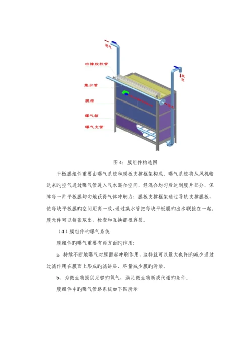 150吨AO+MBR污水处理专题方案.docx