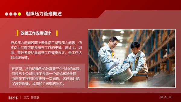 缓解压力培训管理通用PPT模板
