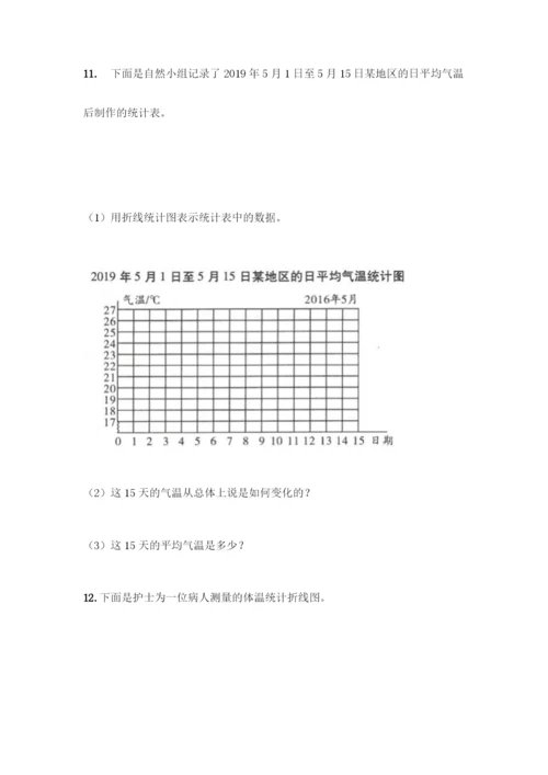 人教版五年级下册数学应用题专项练习附答案【实用】.docx