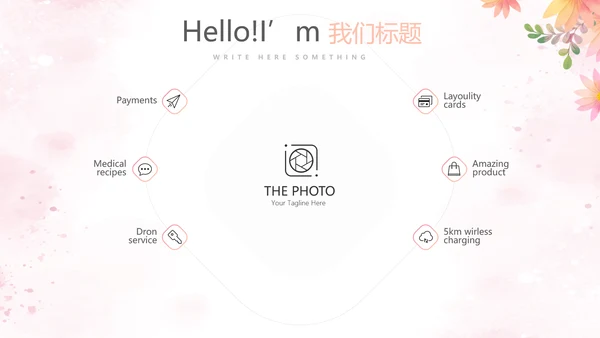 粉色温馨感恩主题班会动态PPT