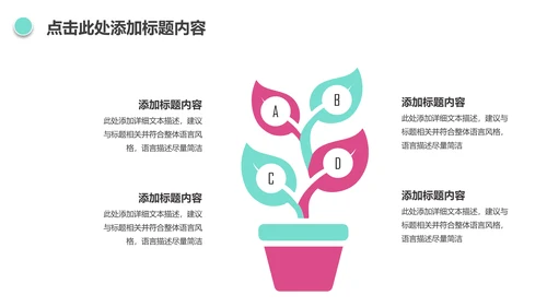 唯美小蛋糕点心美食ppt动态模板